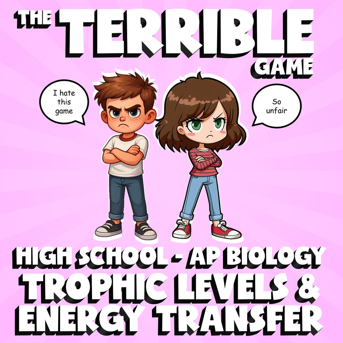 Trophic Levels & Energy Transfer THE TERRIBLE GAME - AP Biology Science Review