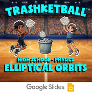 Elliptical Orbits TRASHKETBALL Science Game - No Prep Physics Review Activity