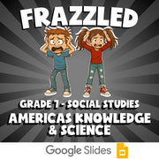 Americas Knowledge & Science FRAZZLED Socials Game - No Prep Grade 7 Review