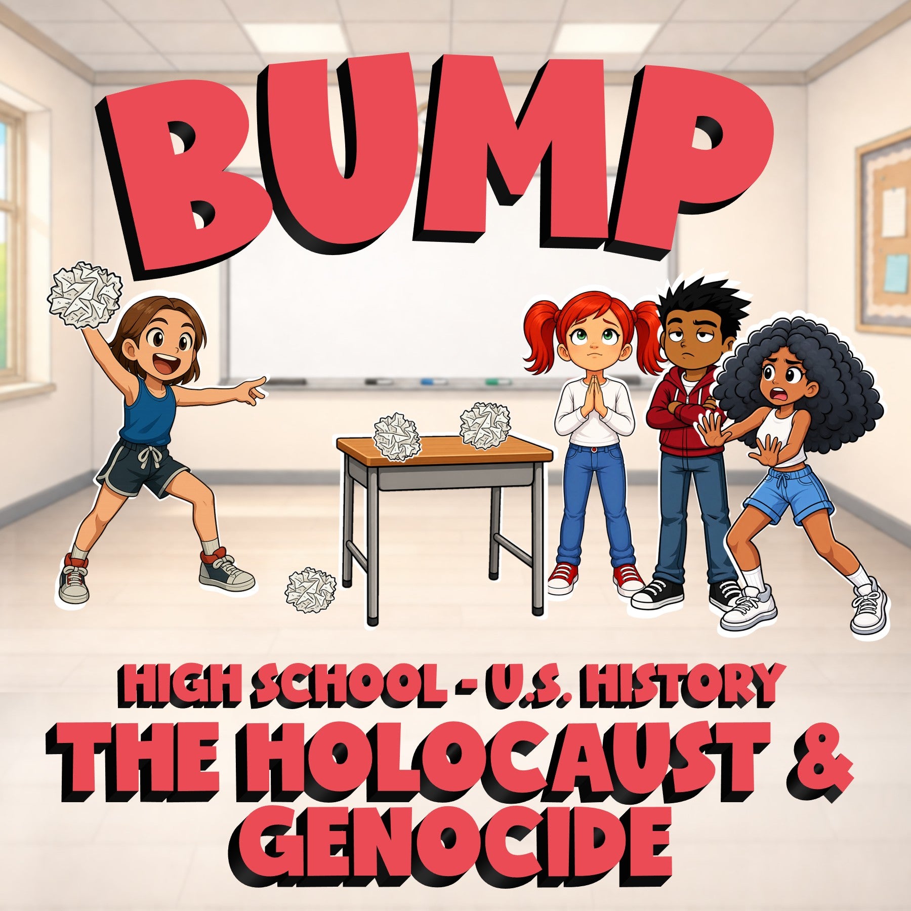 The Holocaust & Genocide BUMP U.S. History Game - No Prep Review Activity