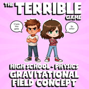 Gravitational Field Concept THE TERRIBLE GAME - No Prep Physics Science Review