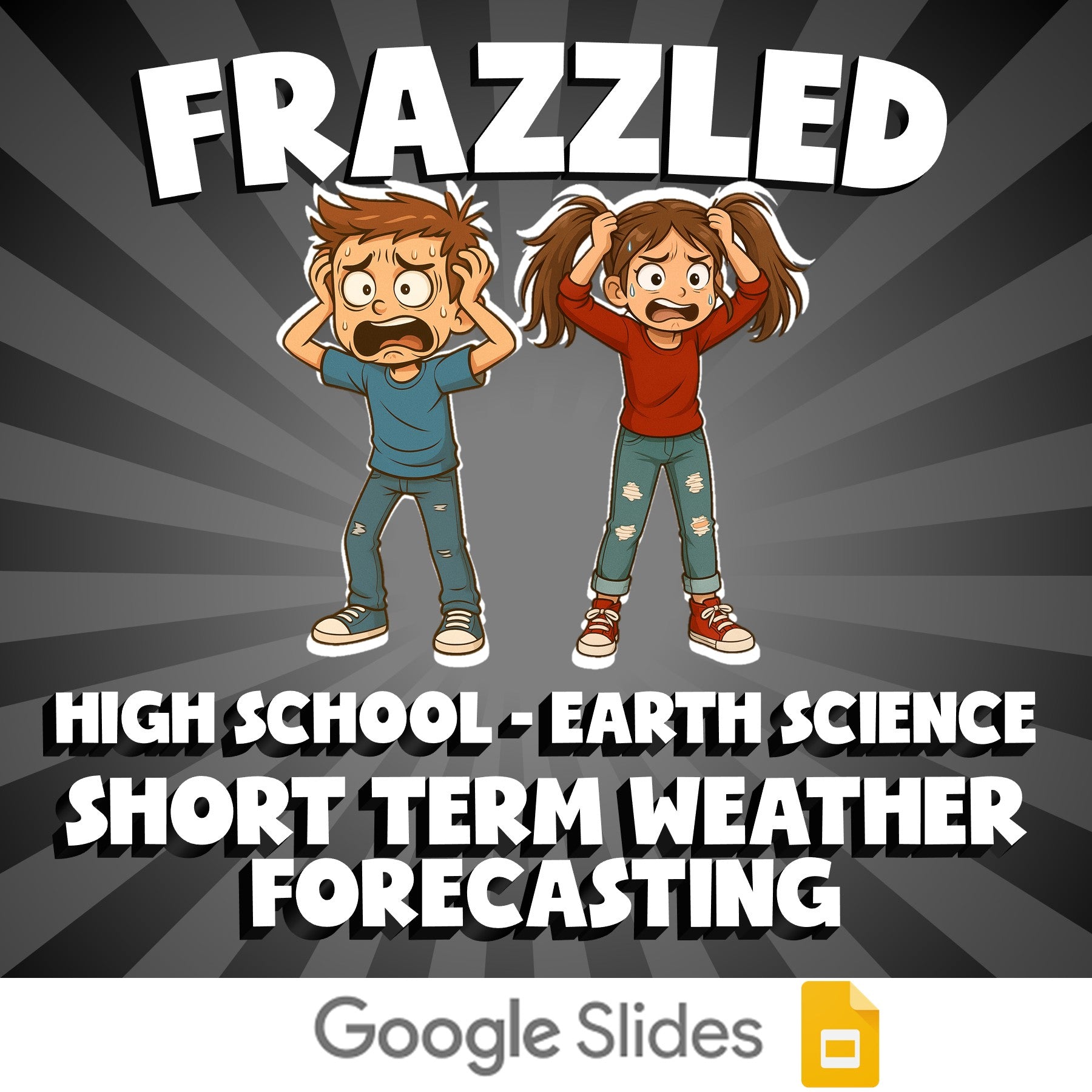 Short Term Weather Forecasting FRAZZLED Game - No Prep Earth Science Review