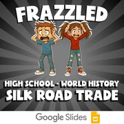Silk Road Trade FRAZZLED Game - No Prep World History Review Activity