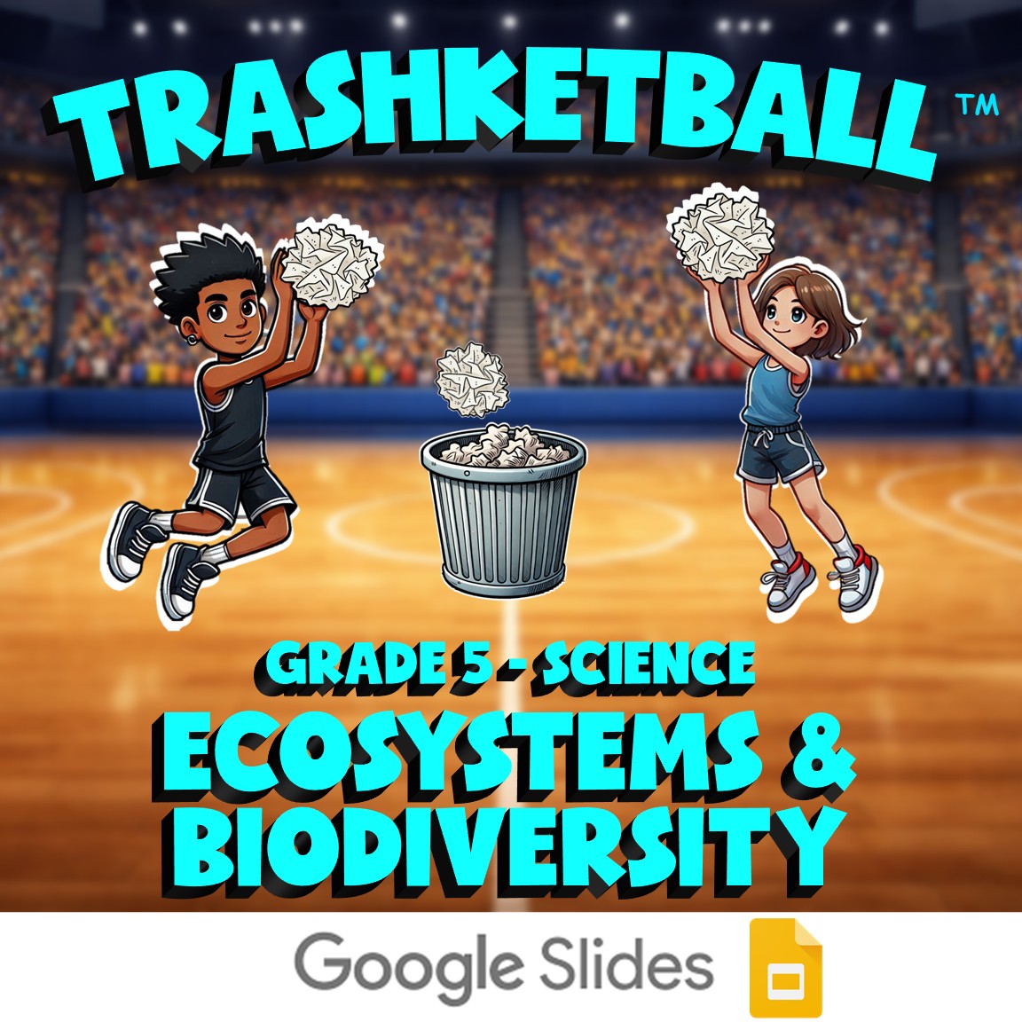 Ecosystems & Biodiversity TRASHKETBALL Science Game - No Prep Grade 5 Review