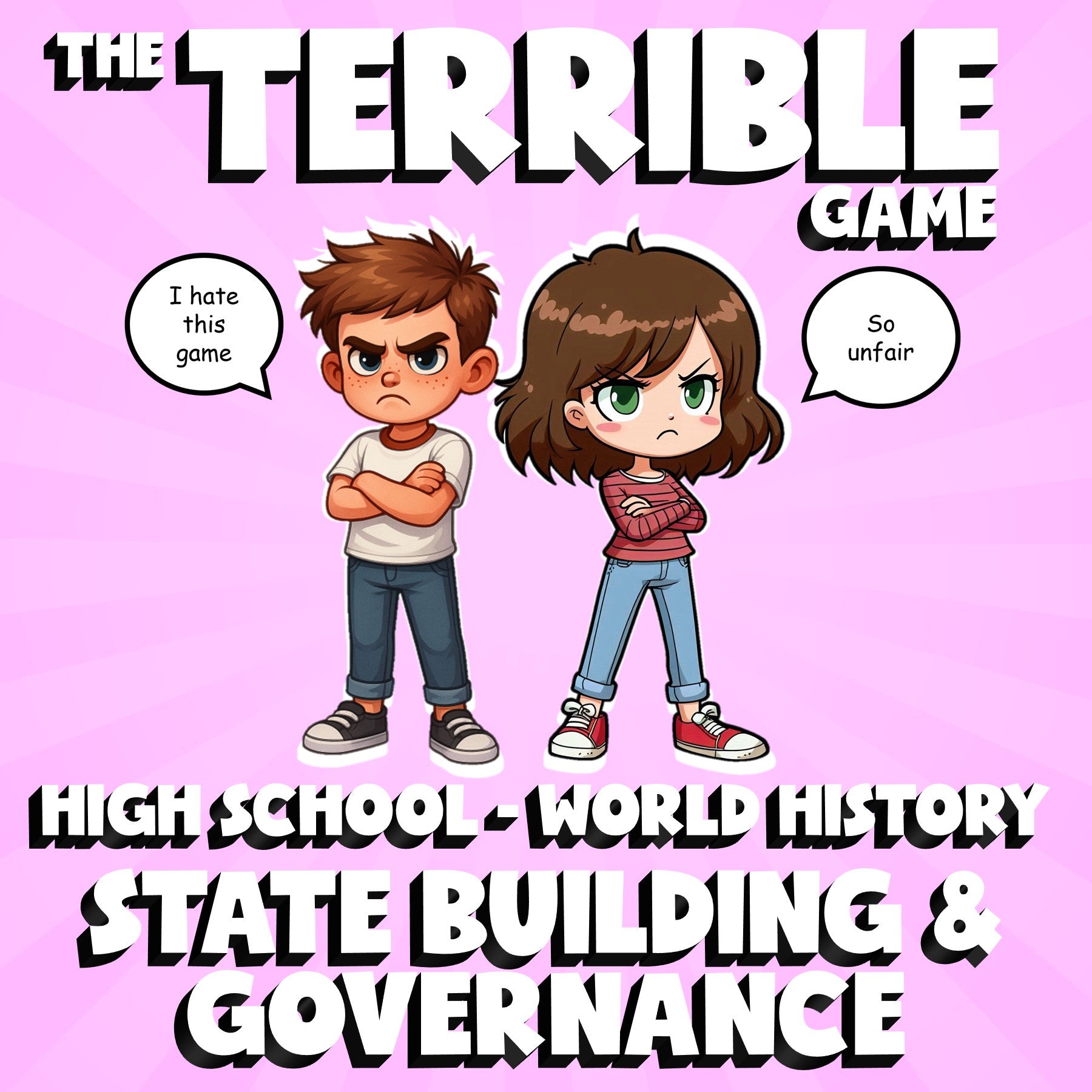 State Building & Governance THE TERRIBLE GAME - No Prep World History Review