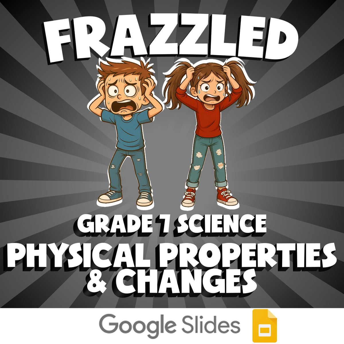 Physical Properties & Changes FRAZZLED Science Game - No Prep Grade 7 Review