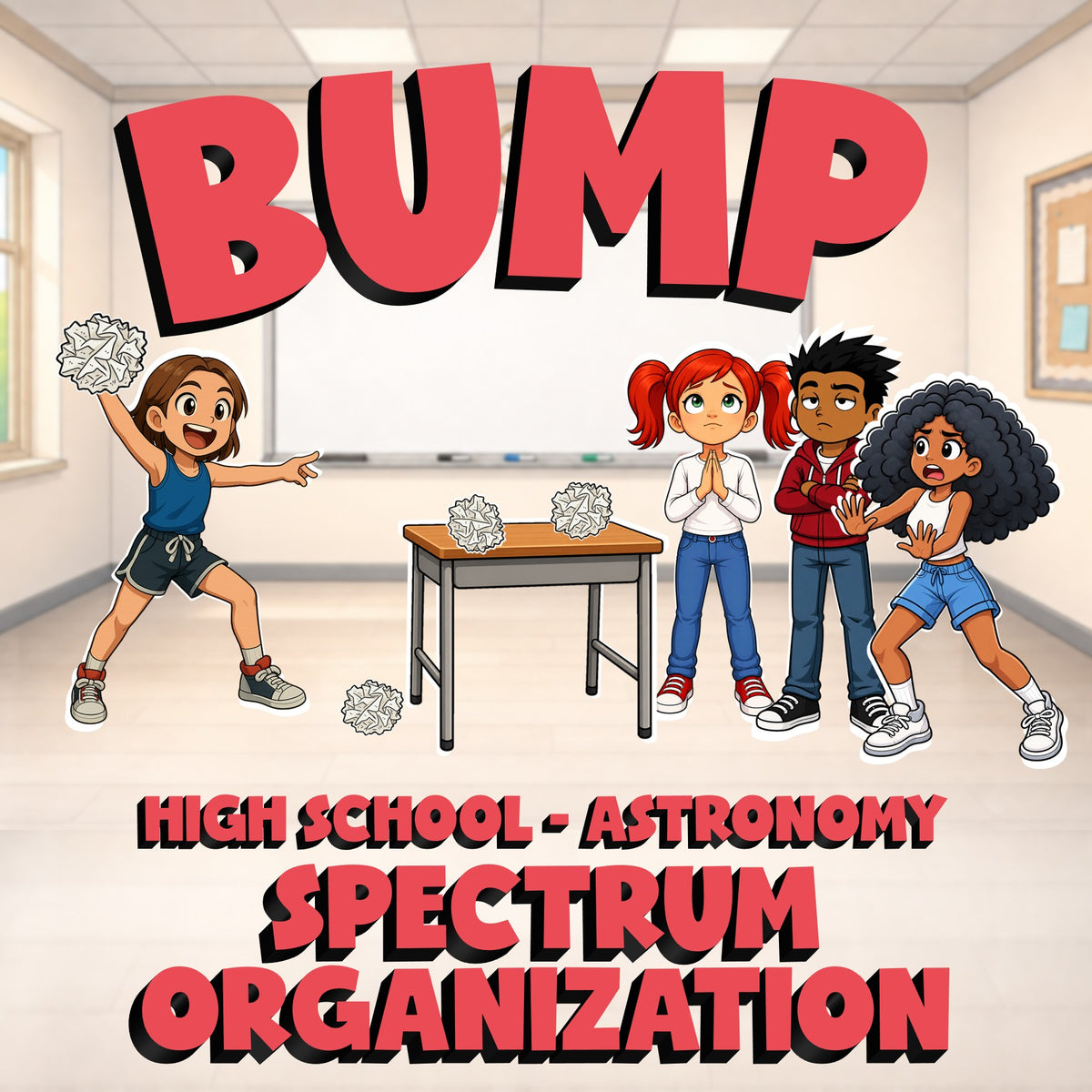 Spectrum Organization BUMP Science Game - No Prep Astronomy Review Activity