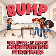 Conservation Strategies BUMP Science Game - No Prep AP Biology Review Activity