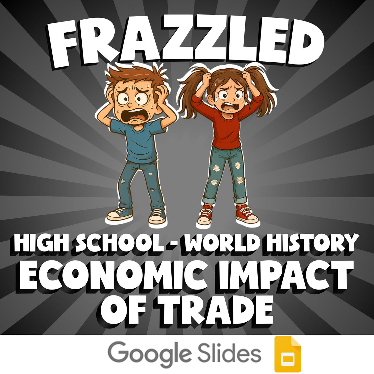 Economic Impact of Trade FRAZZLED Game - No Prep World History Review Activity
