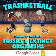 Fossils & Extinct Organisms TRASHKETBALL Science Game - No Prep Grade 4 Review