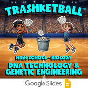 DNA Technology & Genetic Engineering TRASHKETBALL Science Game - No Prep Biology