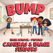 Cameras & Image Sensors BUMP Science Game - No Prep Physics Review Activity