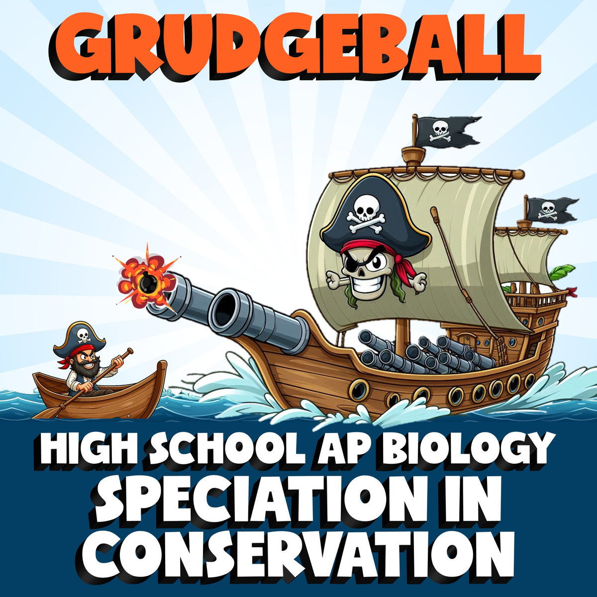Speciation in Conservation GRUDGEBALL Science Game - No Prep AP Biology Review