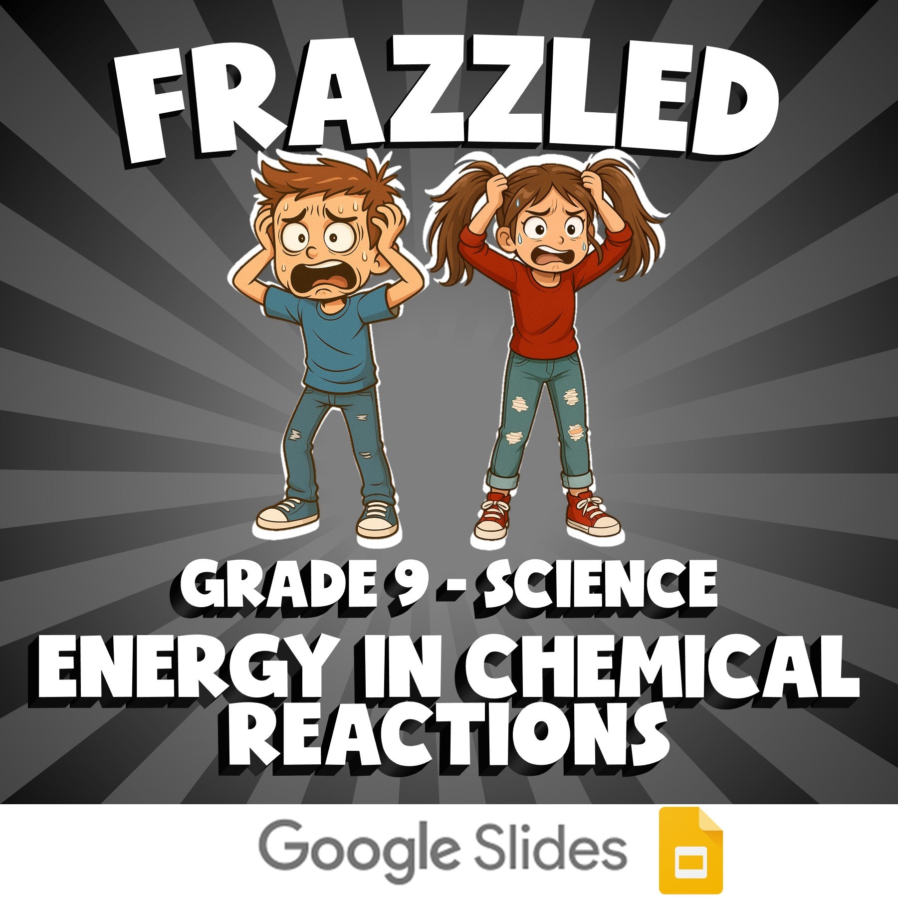 Energy in Chemical Reactions FRAZZLED Science Game - No Prep Grade 9 Review