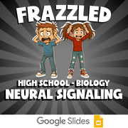 Neural Signaling FRAZZLED Science Game - No Prep Biology Review Activity