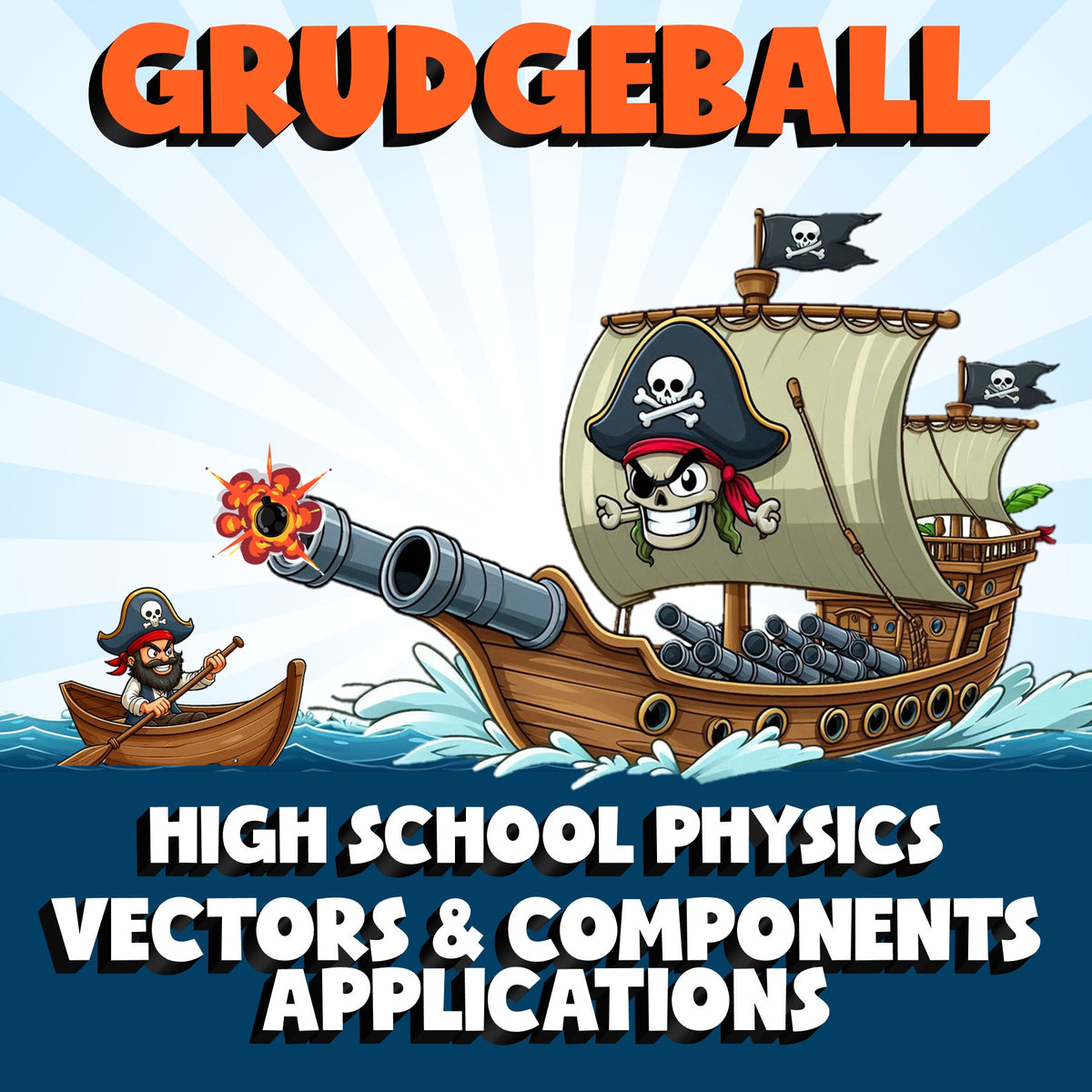 Vectors & Components Applications GRUDGEBALL Science Game - No Prep Physics