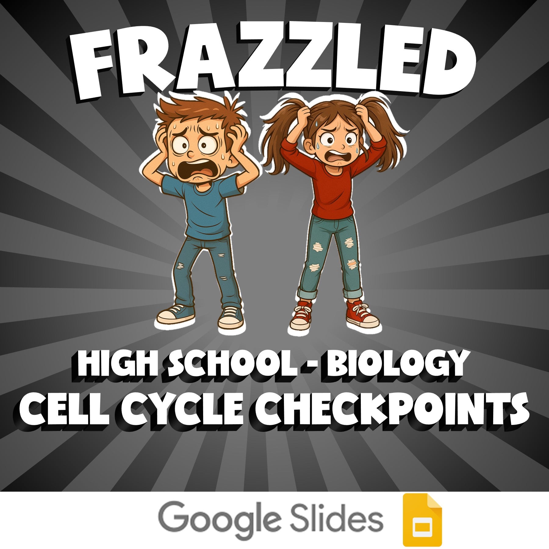 Cell Cycle Checkpoints FRAZZLED Science Game - No Prep Biology Review Activity
