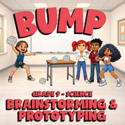 Brainstorming & Prototyping BUMP Science Game - No Prep Grade 9 Review Activity