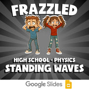 Standing Waves FRAZZLED Science Game - No Prep Physics Review Activity