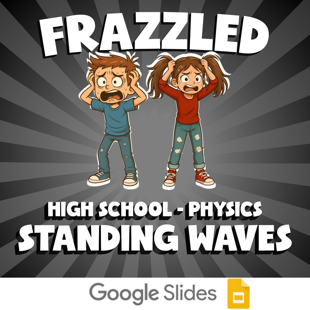 Standing Waves FRAZZLED Science Game - No Prep Physics Review Activity
