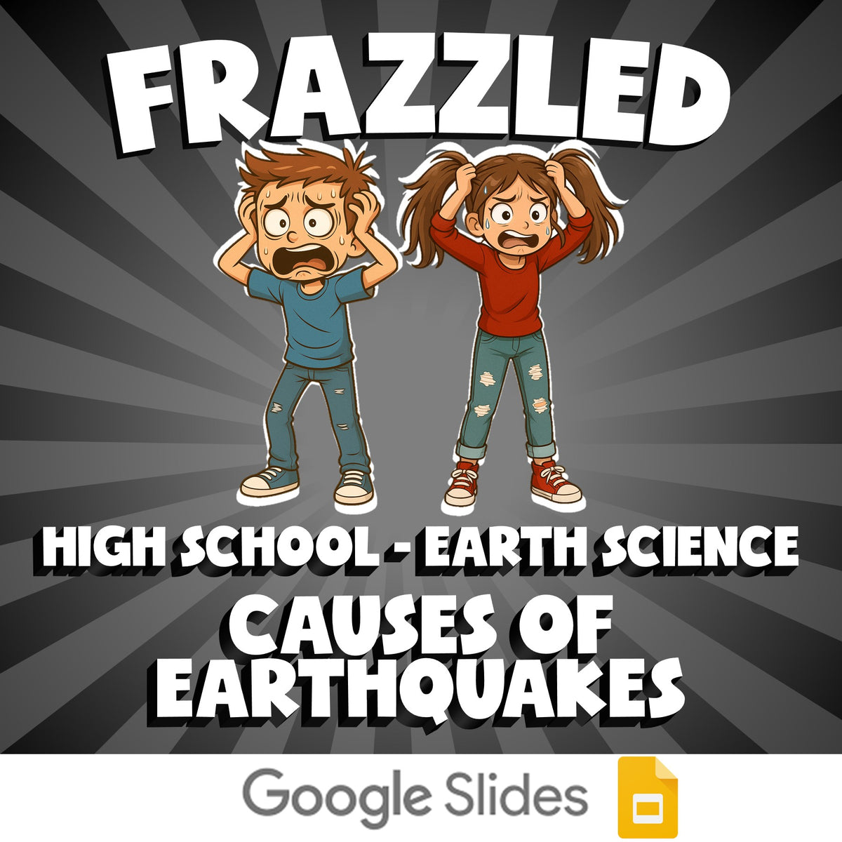 Causes of Earthquakes FRAZZLED Game - No Prep Earth Science Review Activity