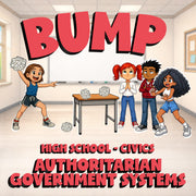 Authoritarian Government Systems BUMP Civics Game - No Prep Review Activity