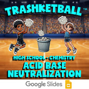 Acid Base Neutralization TRASHKETBALL Science Game - No Prep Chemistry Review