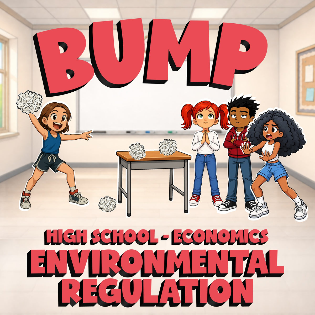 Environmental Regulation BUMP Economics Game - No Prep Review Activity