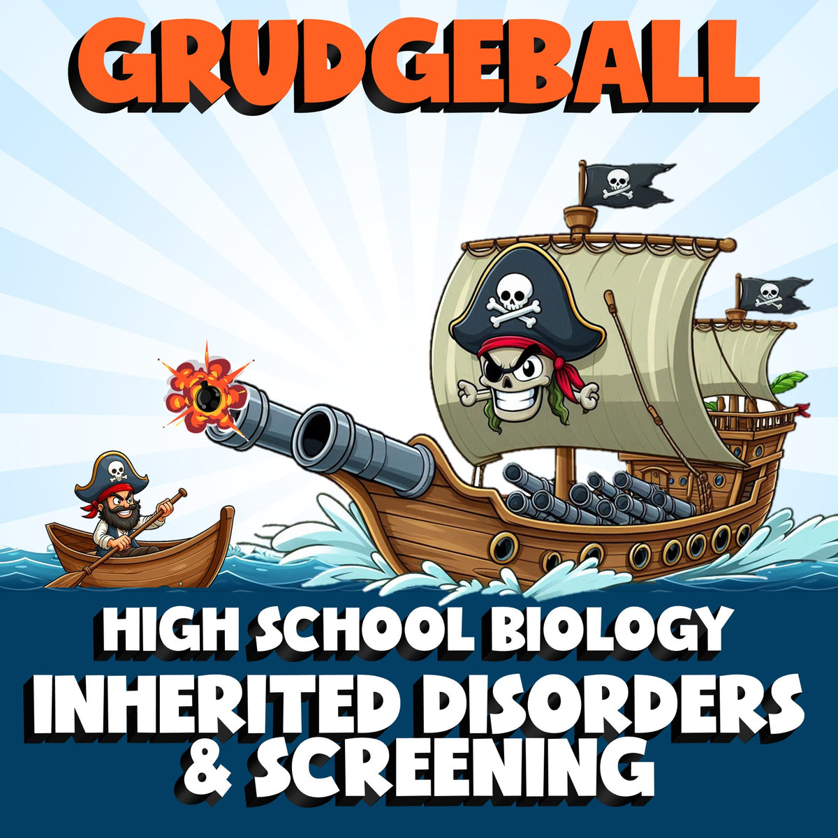 Inherited Disorders & Screening GRUDGEBALL Science Game - No Prep Biology Review