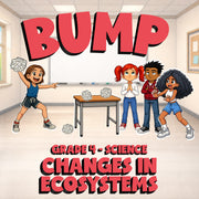 Changes in Ecosystems BUMP Science Game - No Prep Grade 4 Review Activity