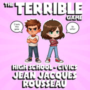 Jean Jacques Rousseau THE TERRIBLE GAME - No Prep Civics Review Activity