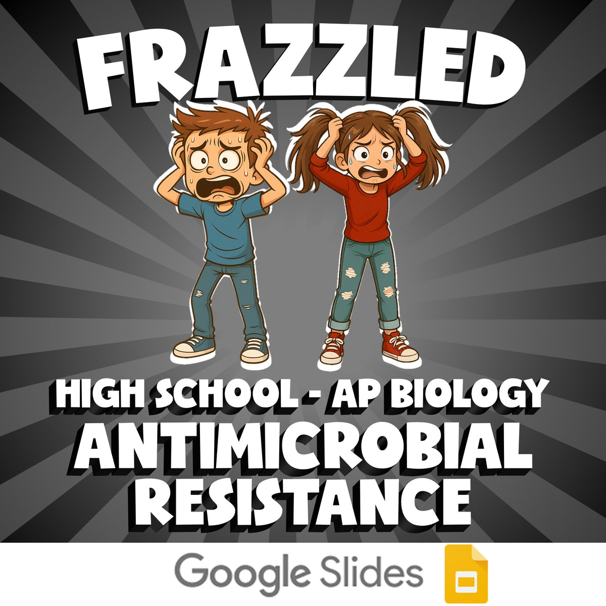 Antimicrobial Resistance FRAZZLED Science Game - No Prep AP Biology Review
