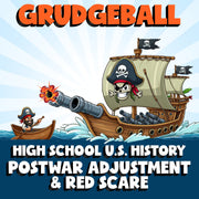 Postwar Adjustment & Red Scare GRUDGEBALL U.S. History Game - No Prep Review