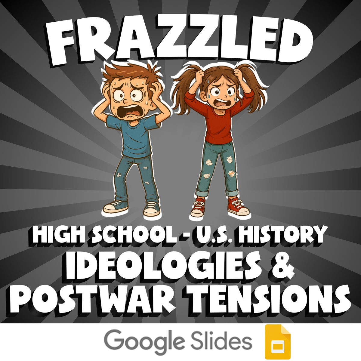 Ideologies & Postwar Tensions FRAZZLED U.S. History Game - No Prep Review