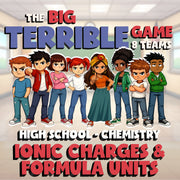 Ionic Charges & Formula Units BIG TERRIBLE GAME - Chemistry Science Review
