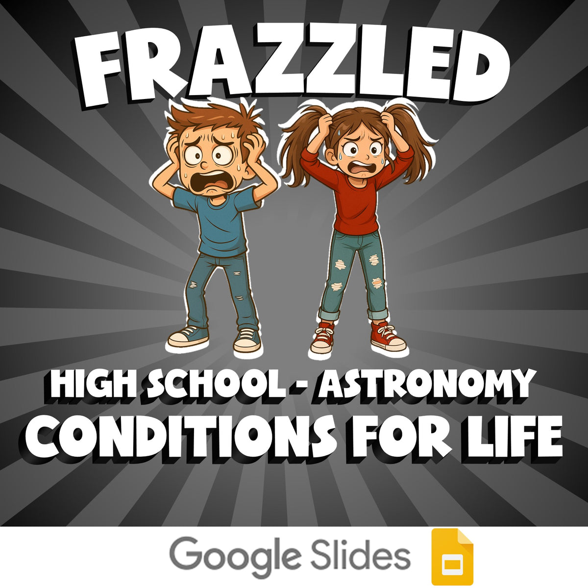 Conditions for Life FRAZZLED Science Game - No Prep Astronomy Review Activity