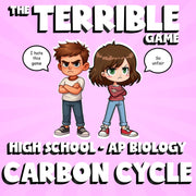 Carbon Cycle THE TERRIBLE GAME - No Prep AP Biology Science Review Activity