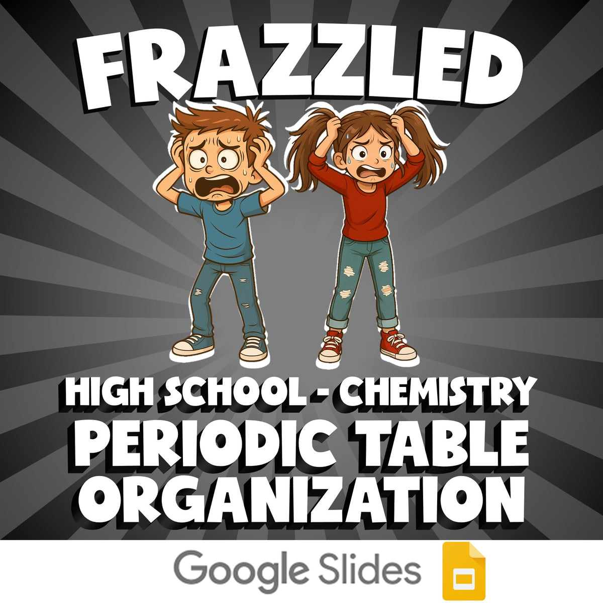 Periodic Table Organization FRAZZLED Science Game - No Prep Chemistry Review