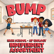 Independent Assortment BUMP Science Game - No Prep AP Biology Review Activity