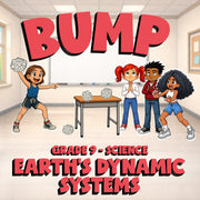 Earth’s Dynamic Systems BUMP Science Game - No Prep Grade 9 Review Activity