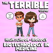Biotechnology in Medicine THE TERRIBLE GAME - No Prep Biology Science Review