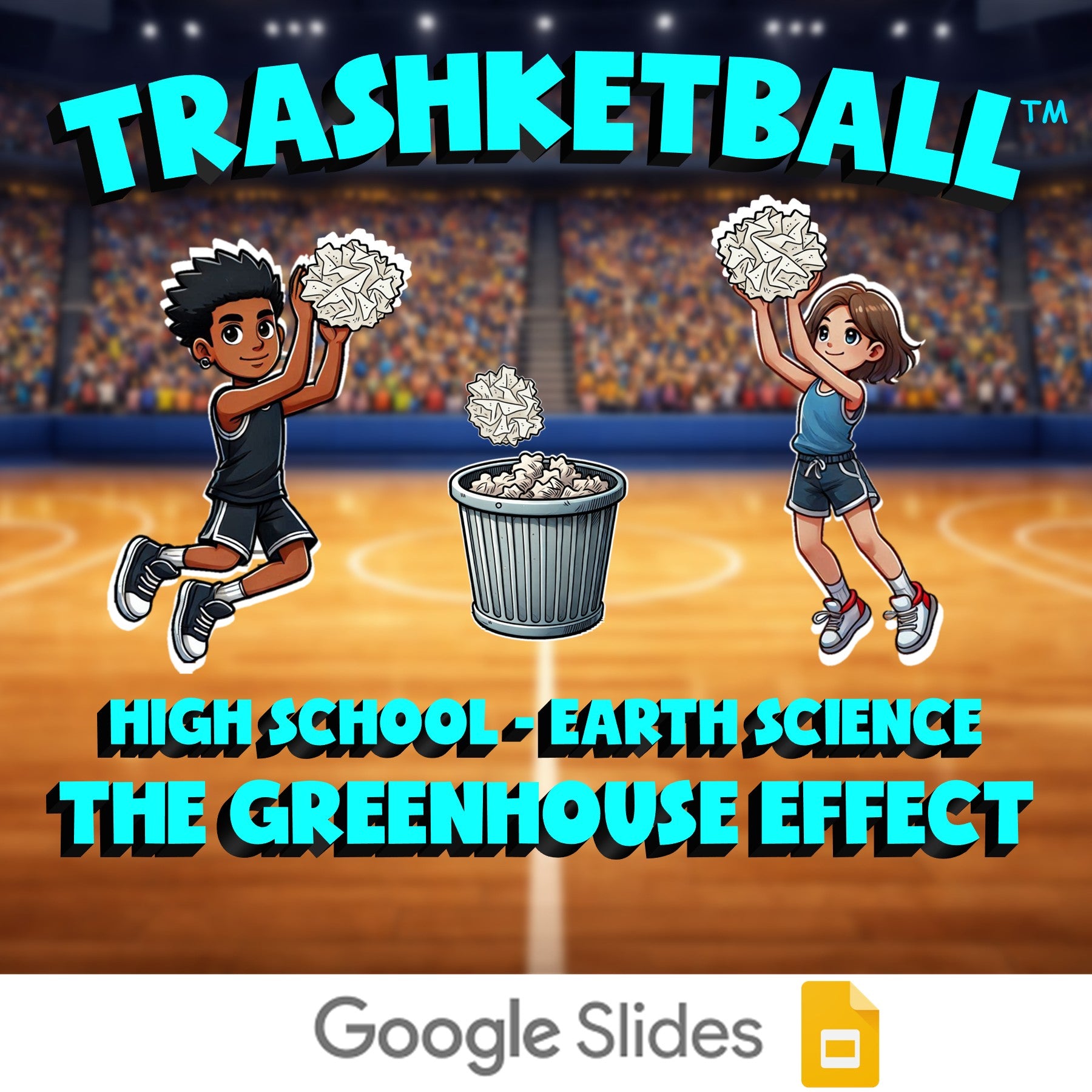 The Greenhouse Effect TRASHKETBALL Game - No Prep Earth Science Review Activity