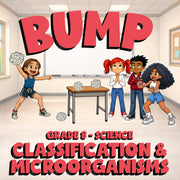 Classification & Microorganisms BUMP Science Game - No Prep Grade 8 Review