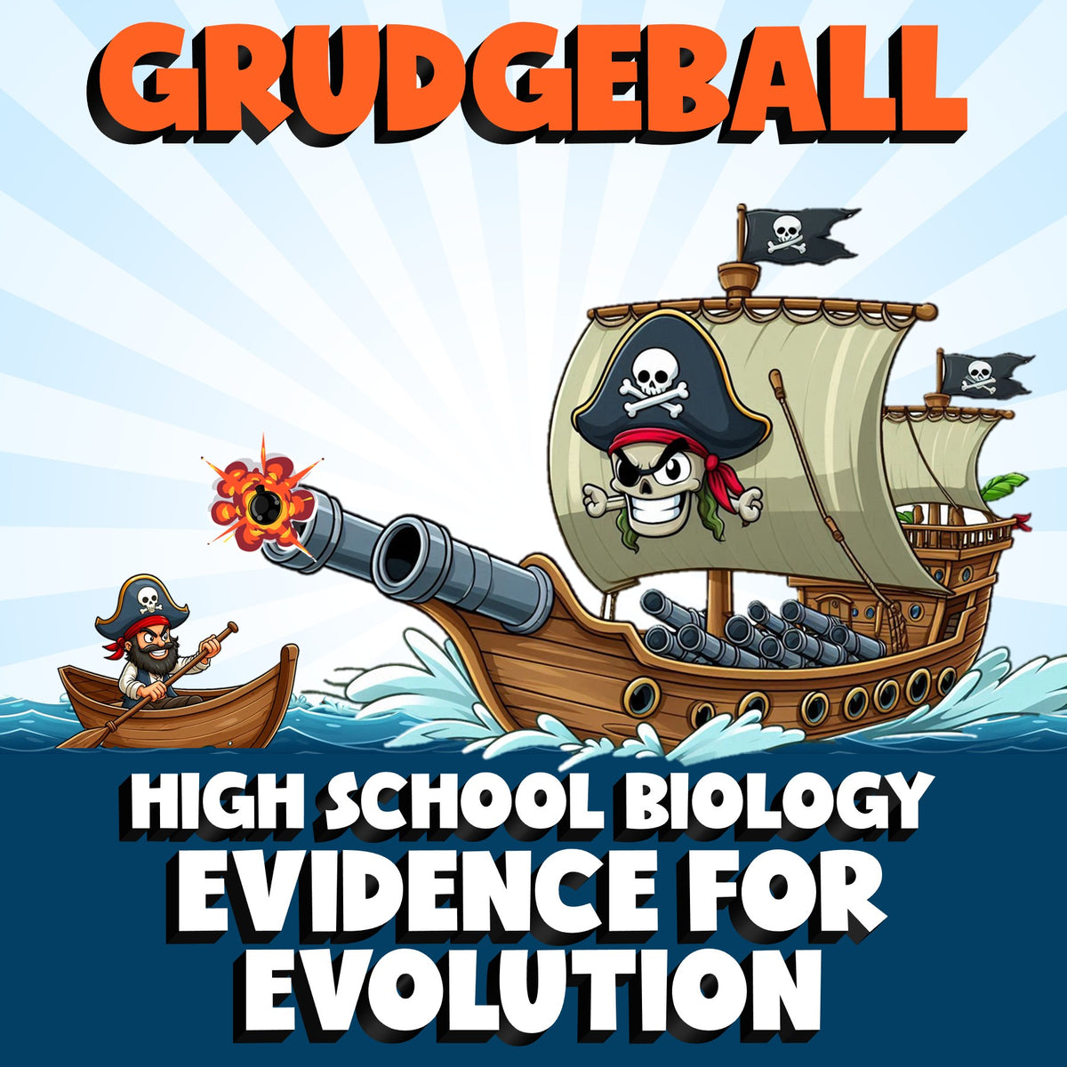 Evidence for Evolution GRUDGEBALL Science Game - No Prep Biology Review Activity