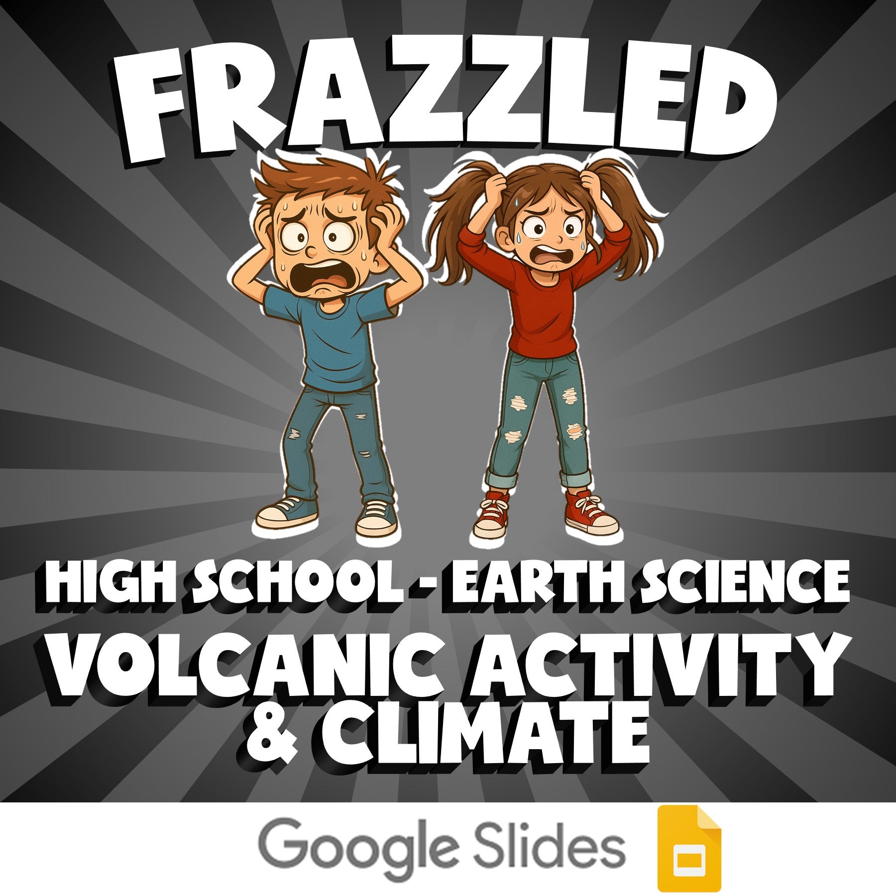 Volcanic Activity & Climate FRAZZLED Game - No Prep Earth Science Review