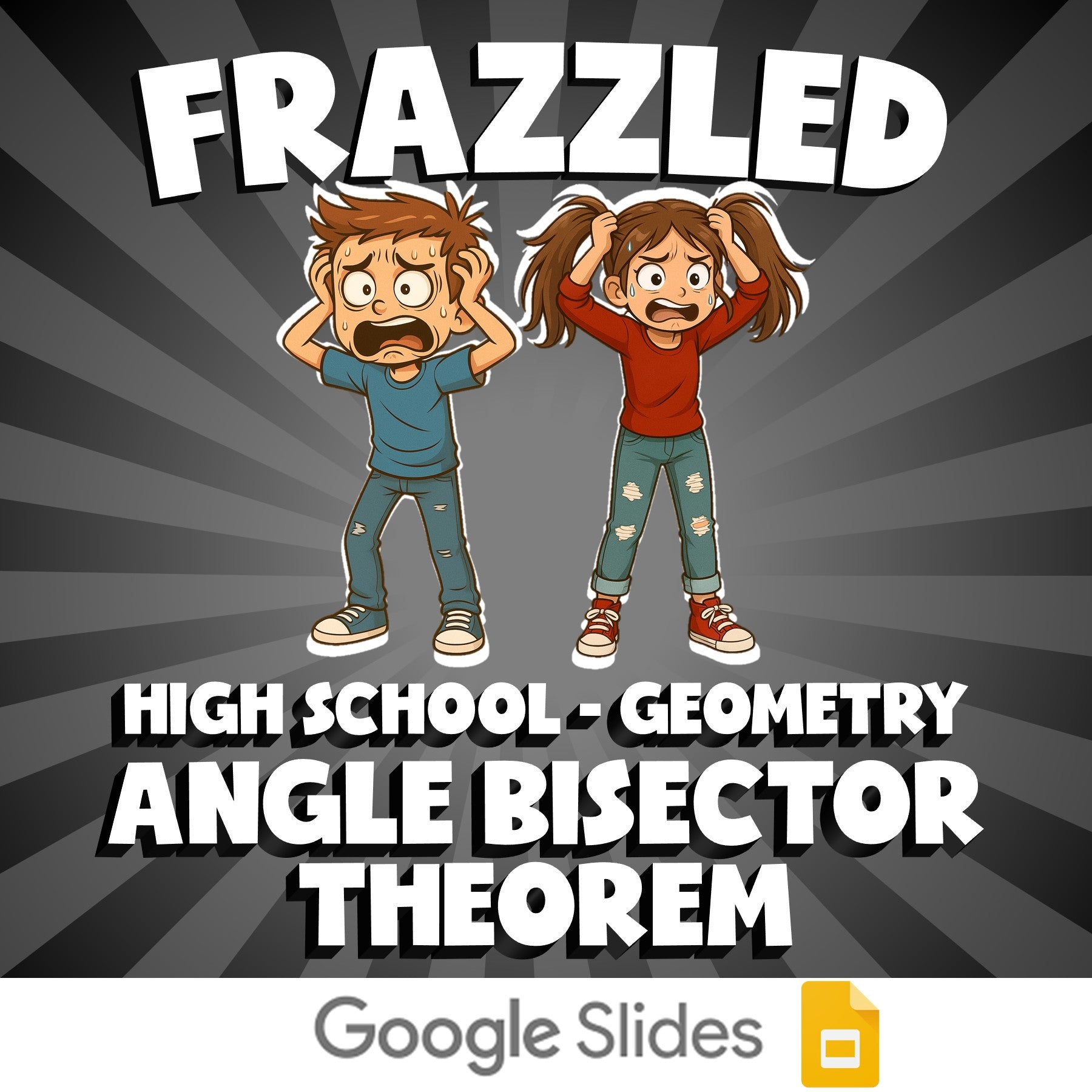 Angle Bisector Theorem FRAZZLED Math Game - No Prep Geometry Review Activity