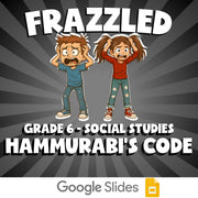 Hammurabi’s Code FRAZZLED Socials Game - No Prep Grade 6 Review Activity
