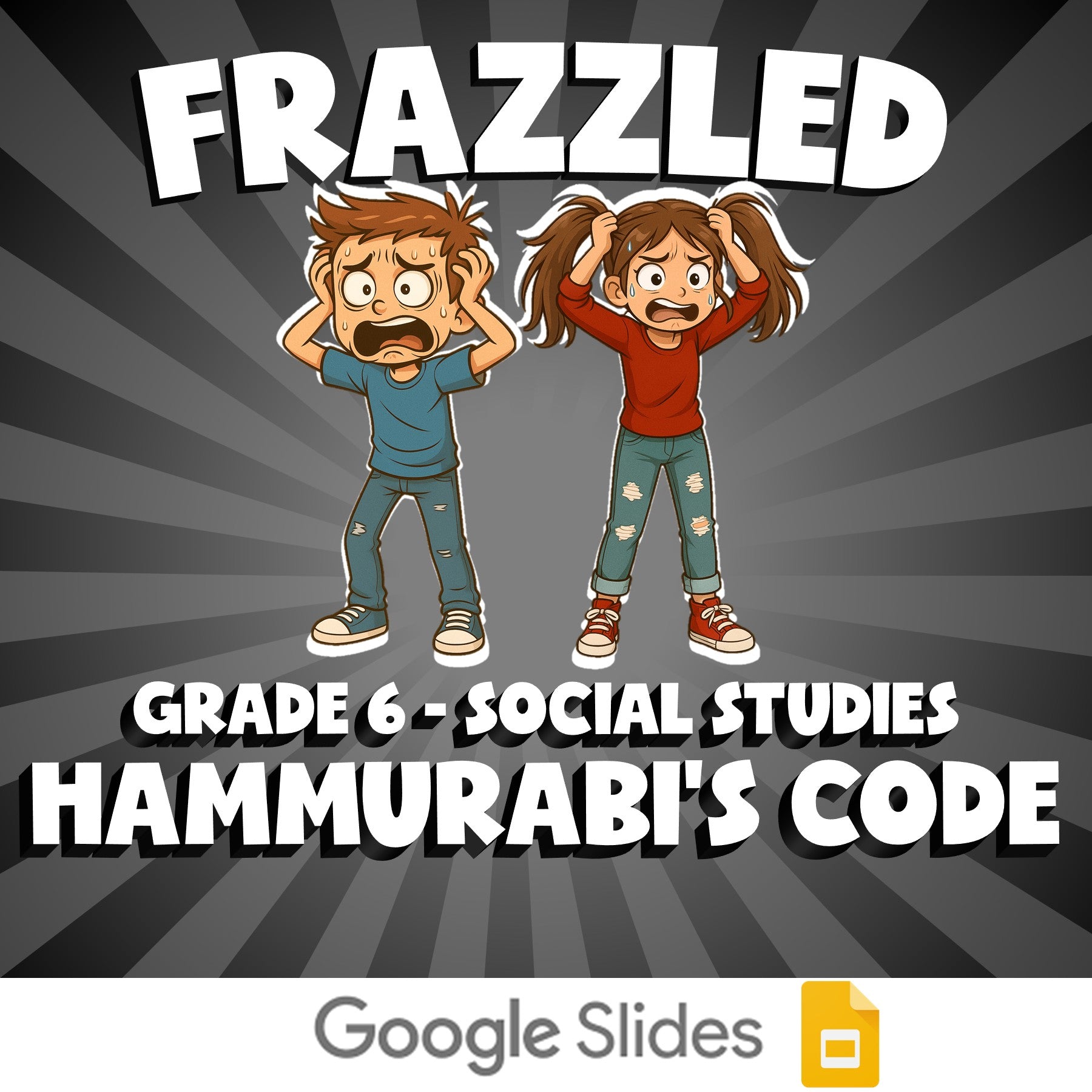 Hammurabi’s Code FRAZZLED Socials Game - No Prep Grade 6 Review Activity