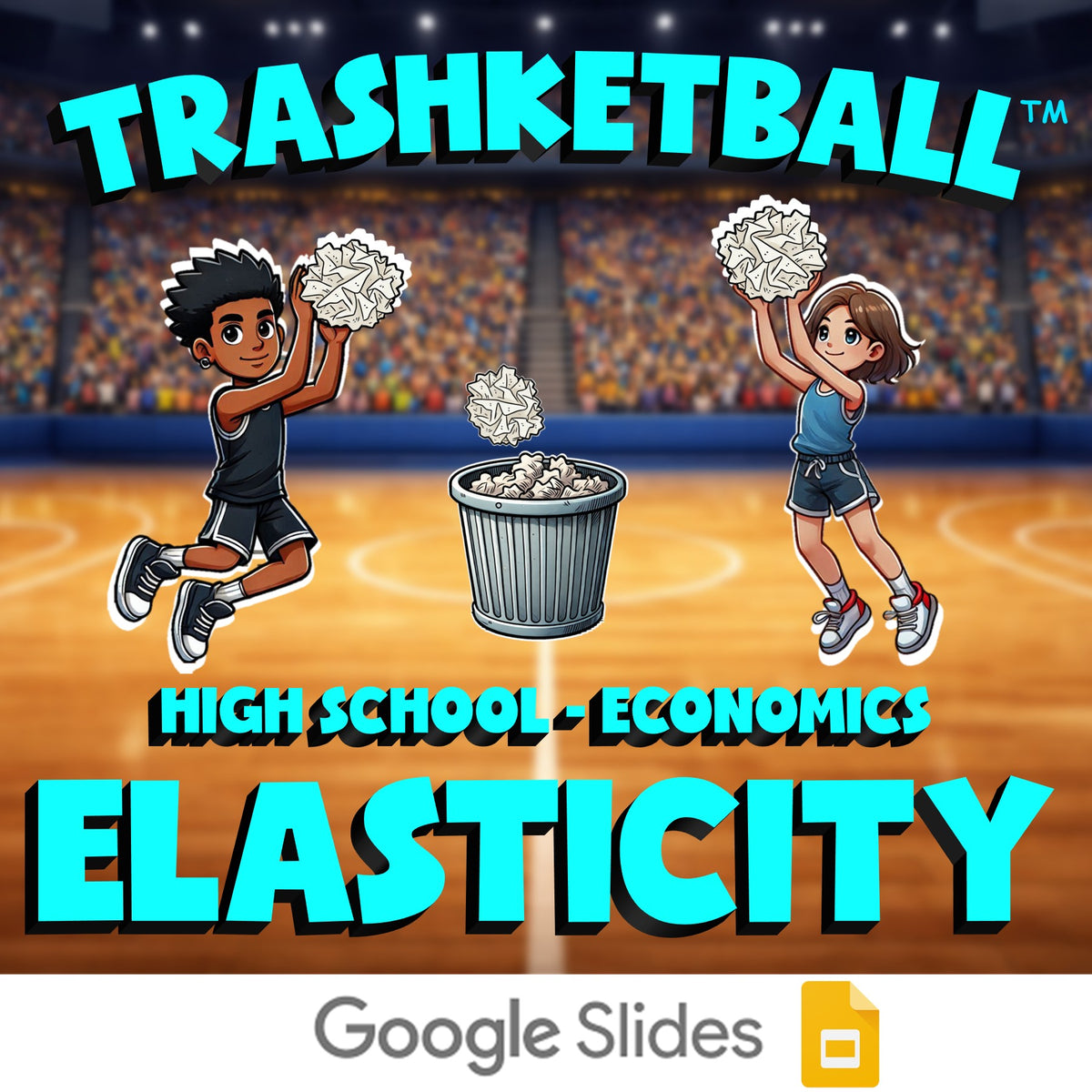 Elasticity TRASHKETBALL Economics Game - No Prep Review Activity