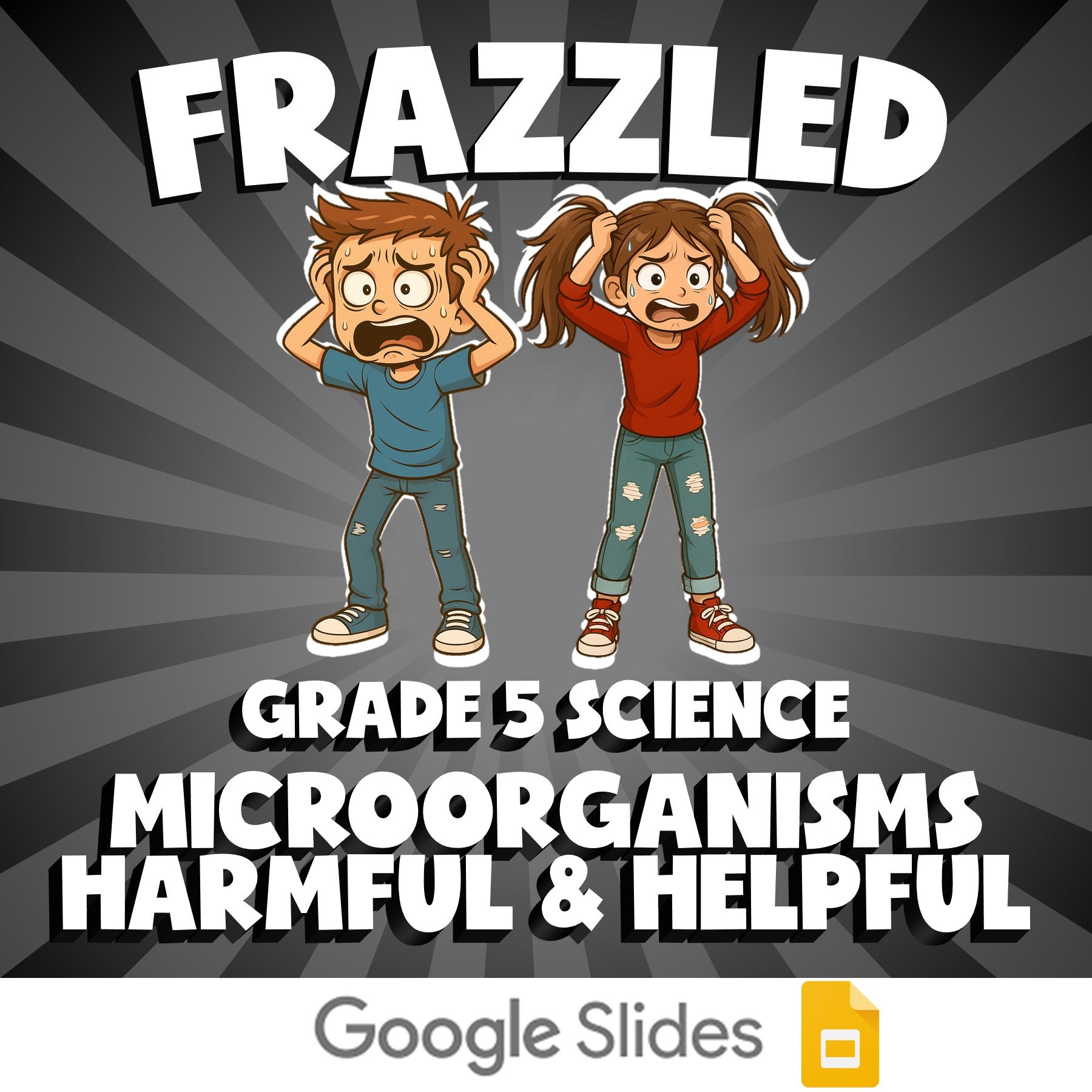 Microorganisms Harmful & Helpful FRAZZLED Science Game - No Prep Grade 5 Review